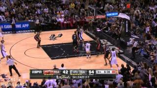 Heat vs Spurs Game 5 Full Game Highlights 2014 NBA Finals  Kawhi Leonard Finals MVP [upl. by Eleahcim]