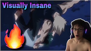 Top 10 Visually Stunning Anime Fights  REACTION [upl. by Lacym829]