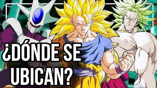 La Cronología De Todas Las Películas De Dragon Ball Z quotToeiquot ¿Donde Se Ubican [upl. by Akimal428]