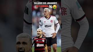 Salários do flamengo 💸🤑 shorts shortvideo [upl. by Eckardt]