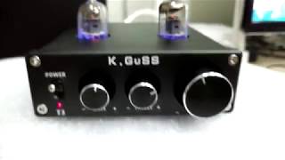 Tube Preamplifier 6J1 ปรีแอมป์หลอด เบอร์6J1 [upl. by Stelmach]