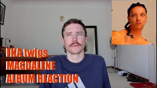 FKA TWIGS  MAGDALENE ALBUM REACTION [upl. by Eenot]