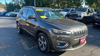 Used 2019 Jeep Cherokee Framingham MA C8183P [upl. by Otti]