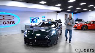 🔥 REVIEW ESPAÑOL  Ferrari 812 GTS 800Cv  VERDE ZELTWEG [upl. by Adnara]