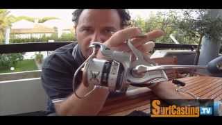 CONFRONTO MULINELLI SURFCASTING SHIMANO MGS XSA e XSB [upl. by Melody]