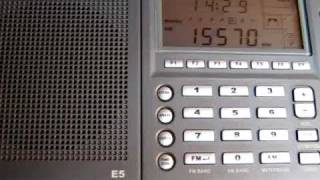 Chinese quotFiredrakequot Jammer on 15570 kHz received in Germany [upl. by Klina234]