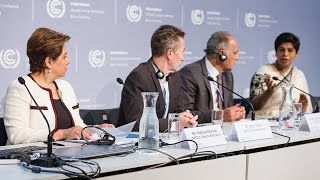 Opening Press Conference at the UNFCCC May meeting [upl. by Schaumberger]