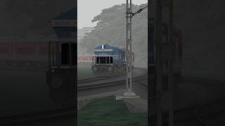 WDG4 Yard Shunting LHB Express Train  Train Simulator 2024 shorts shortvideo viral short [upl. by Kasey]