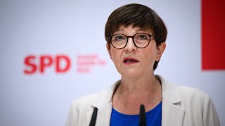 SPD Parteipressekonferenz mit Saskia Esken  041124 [upl. by Nimzzaj968]