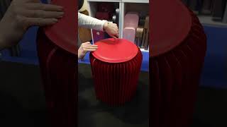 Un tabouret d’appoint ultra compact et design 🤩 stooly Cette video est sans contrepartie [upl. by Aihpled40]