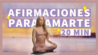 Meditación con Afirmaciones Subliminales para el Amor Propio ✨❤️ [upl. by Solnit]