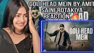 Goli Head Me  Amit Saini Rohtakiya Feat Meenakshi Sharma  New Haryanvi Songs Haryanavi 2024 [upl. by Ahsaya161]