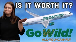 Is the FRONTIER AIRLINES Go Wild Pass Worth It in 20242025  Our HONEST Review [upl. by Scarito878]