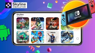 How To Setup Skyline Emulator On Android in 2023  Nintendo Switch Emulator [upl. by Linsk]