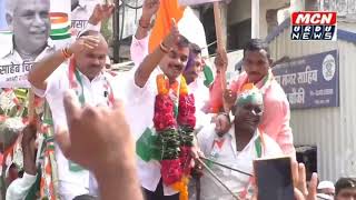 Grand Rally Congress Candidate Abdul Sattar and Mohan Hambarde [upl. by Barrington]