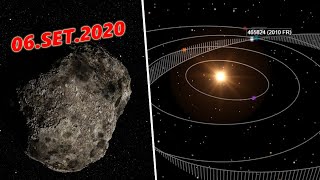 Asteroide do Tamanho de 2 PIRÂMIDES DO EGITO vai passar perto da Terra em 6 de Setembro de 2020 [upl. by Ramor]