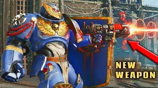 Ultramarines HONOUR GUARD vs Chaos  New NeoVolkite Pistol Gameplay  Warhammer 40k Space Marine 2 [upl. by Alyaj]