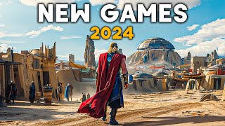 TOP 100 NEW Upcoming Games of 2024 [upl. by Koser]