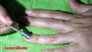 manicura semipermanente paso a paso [upl. by Bastien]