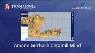 Amann Girrbach CAD Software  Ceramill Mind [upl. by Brant916]