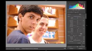 Como suavizar a pele numa fotografia com o Lightroom 4 [upl. by Felty]