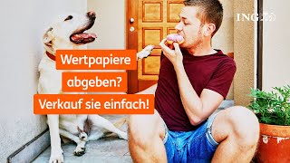 Wertpapiere verkaufen im OnlineBanking [upl. by Haym613]