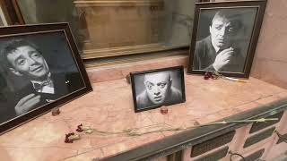 Spooky Mausoleum Walk Tom McLoughlin Director and Peter Lorre Hollywood Forever [upl. by Constantine]