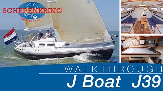 J Boat J39 for sale  Yacht Walkthrough   Schepenkring Lelystad  4K [upl. by Margie]