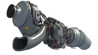 Europrop TP400 D6 Turboprop 3D Engine for Airbus A400M [upl. by Laicram]