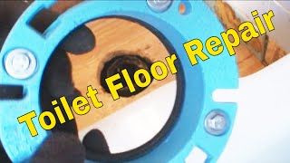 Toilet Floor Repair 2 of 2 [upl. by Tiphany]