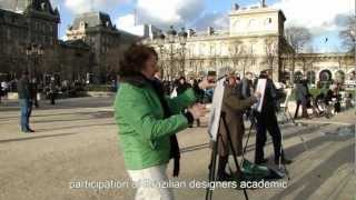 Drawing class at NotreDame in Paris France [upl. by Ahseit906]