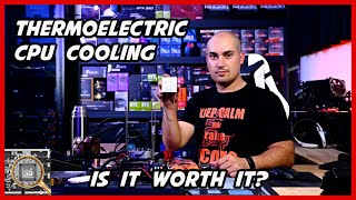 CPU Thermoelectric Cooling TEC  Peltier Tested and explained [upl. by Anyalram2]