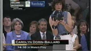 2001 PWBA Southern Virginia Open Championship Match CDB vs Wendy Macpherson part 1 [upl. by Adlare]