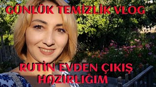 GÜNLÜK TEMİZLİK VLOG ❤️ HERGÜN EVDEN ÇIKMAYA NASIL HAZIRLANIYORUM❓️❓️ [upl. by Ennaeerb812]