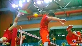 Sepak Takraw ISTAF Super Series 201314 Mens Final MALAYSIA  THAILAND SET3 [upl. by Ydnam]