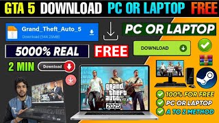 GTA 5 DOWNLOAD PC FREE 2025  HOW TO DOWNLOAD AND INSTALL GTA 5 IN PC amp LAPTOP  GTA 5 PC DOWNLOAD [upl. by Elleinwad]