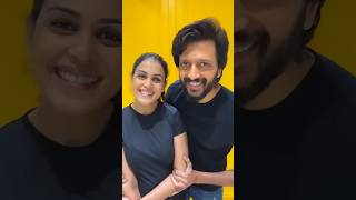 Genelia DSouza And Riteish Deshmukh Are Literally Couple Goals  Shorts [upl. by Akeit]