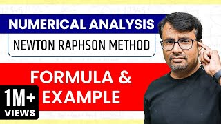 Newton Raphson Method  Numerical Methods  Formula amp Example [upl. by Eilyw]