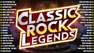 Classic Rock Songs 70s 80s 90s Full Album  Queen Eagles Pink Floyd Def Leppard Bon Jovi ACDC [upl. by Eidok]