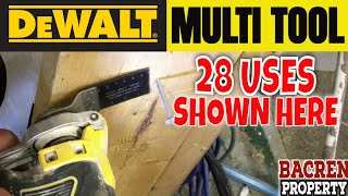 28 ways to use a Multi Tool  Dewalt [upl. by Yran]