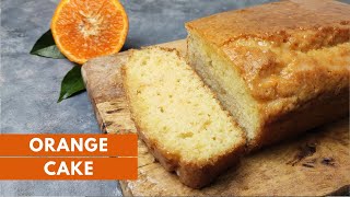 Eggless Softest Orange Cake Recipe  Quick amp Easymamagician [upl. by Ettebab608]