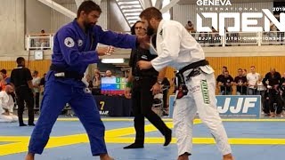 Luca Anacoreta VS Yan Cabral  Geneva Open 2019 [upl. by Nonnairb]