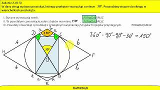 Okrąg wpisany i okrąg opisany na wielokącie  MatFiz24PL [upl. by Hocker103]