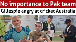 Australia focus on Border Gavaskar no interest with Pakistan Gillespie [upl. by Cosenza693]