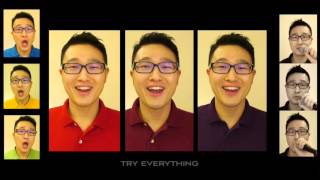 Try Everything  quotZootopiaquot A Cappella cover with lyrics [upl. by Oap]