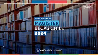 Taller informativo concurso Magíster Becas Chile 2024 [upl. by Atiuqiram885]