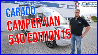 Carado Campervan 540 Edition15  Modell 2022  Neues Fiat Cockpit  Armaturenbrett [upl. by Shore]