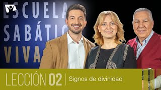 Escuela Sabática Viva 📖 Lección 02  Signos de divinidad 4° trimestre 2024 [upl. by Acinoda]