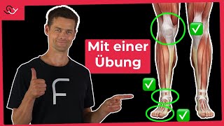 Knie stabilisieren Sprunggelenke amp Zehen öffnen  Mach das [upl. by Sukramal]