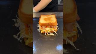 Bacon Toast  Korean Street Food shortsvideo [upl. by Annij347]